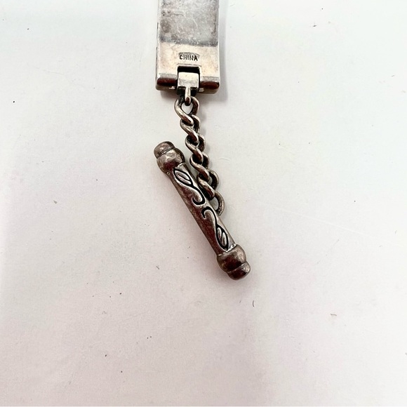 BRIGHTON WOMENS TRIBECA WATCH SILVERTONE UNIQUE DESIGN NEEDS BATTERY - Picture 6 of 6